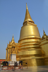 A golden pagoda, Grand Palace, Bangkok