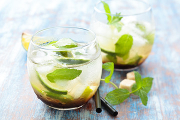 Mojito cocktail.
