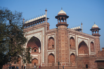 Fototapeta na wymiar Taj Mahal, Eingangstor