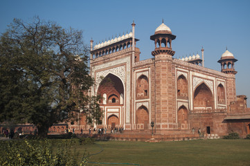 Fototapeta na wymiar Taj Mahal, Eingangstor