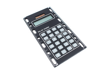 Calculator on a White Background