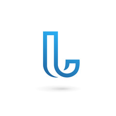 Letter L logo icon design template elements