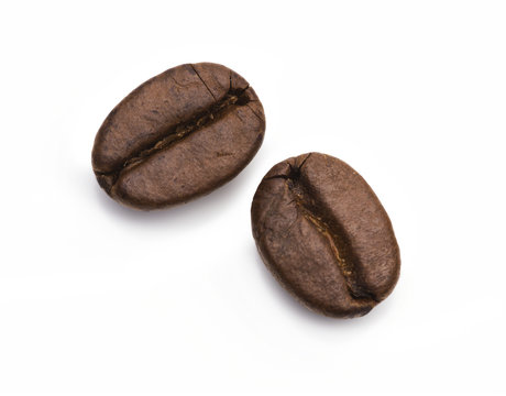 Fototapeta Zwei Kaffebohnen