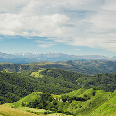 summer mountain landscape