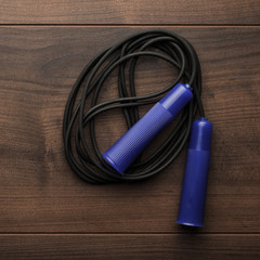 skipping rope for an exercise