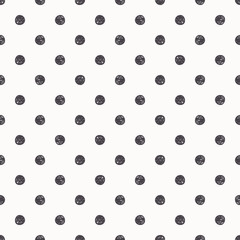 Cotton fabric Polka dot seamless pattern background