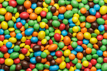Fototapeta na wymiar colorful sweets background