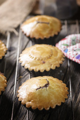Choccolate home made pastry muffin