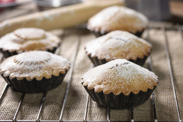 Choccolate home made pastry muffin