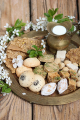 Traditional oriental sweets