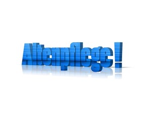 Obraz premium altenpflege