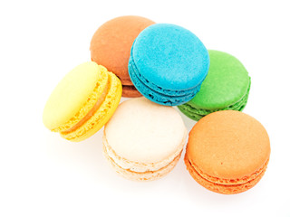 bunte Macarons