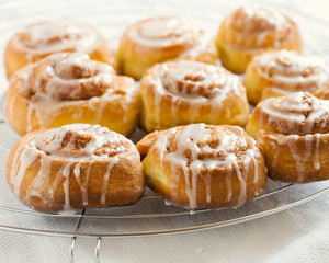 Delicious cinnamon buns