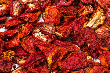 sun-dried tomatoes, background