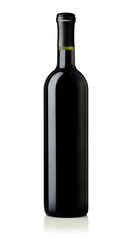 Red wine bottle