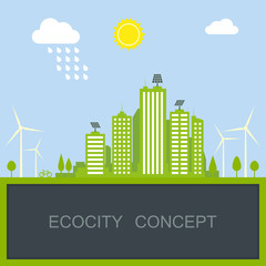 sustainable city concept