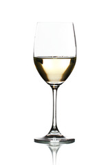 Glass of white wine