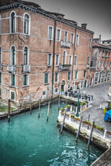 Fototapeta na wymiar detail of a building in Venice Grand Canal