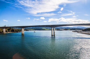 bridge across the bay