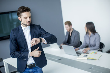 Young people in the office