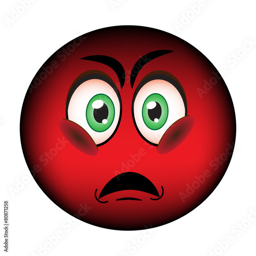 "Злая эмоция" Stock image and royalty-free vector files on Fotolia.com ...