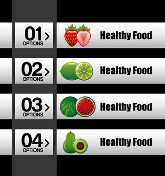 healthy food infographics