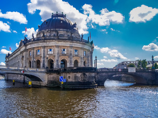 Fototapeta premium Bode-Museum in Berlin auf der Museumsinsel