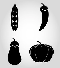 vegetables icons