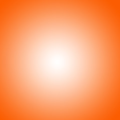 white gradient on the orange