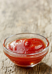 bowl of tomato sauce