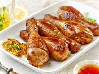 grilled chicken legs