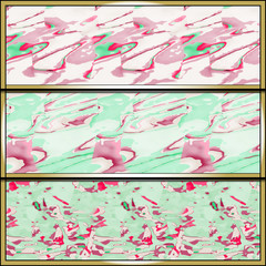 Set of seamless patterns