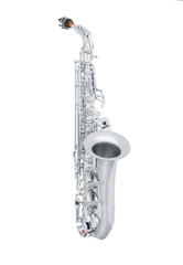 Obraz premium silver alto saxophone in soft light