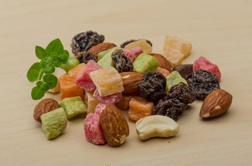 Nuts and dry fruits mix