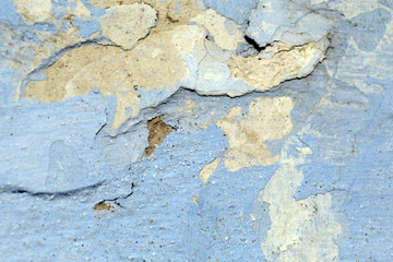 Peeling Paint on cement background texture