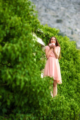 Obraz premium Morning with coffee on the beautiful nature