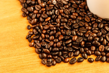 coffee beans background
