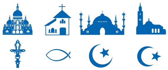 Religions en 8 icônes