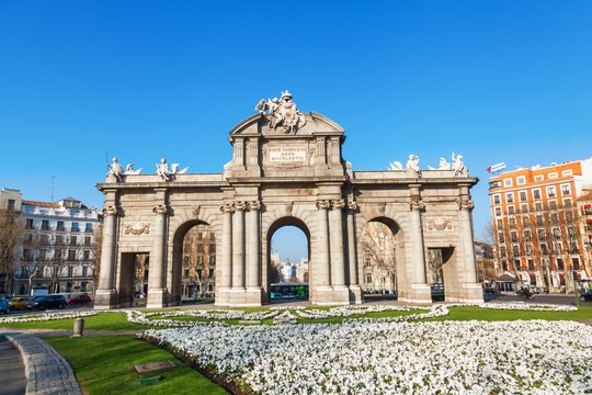 Puerta de Alcala in Madrid, Spanien