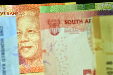 Suid-Afrikaanse rand South African rand sudafricano money Africa