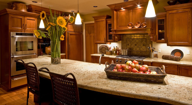 Beautiful Kitchen in New Luxury Home