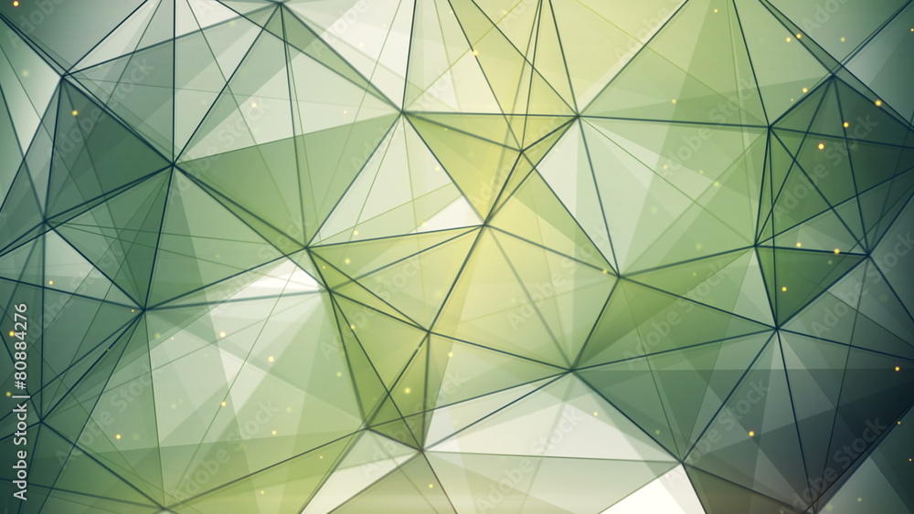 Poster abstract background triangles and lines loop 4k (4096x2304)