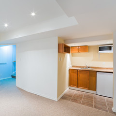 Interior design of basement