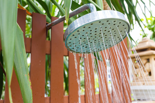 Shower head with nature