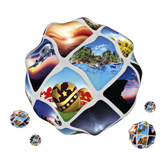 Abstract nature view image