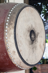 Traditional Wooden Drum