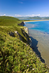 Rocky coast of the East Sea.