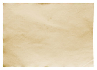 old paper isolated
