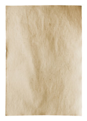 old paper isolated