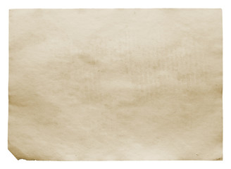 old paper isolated